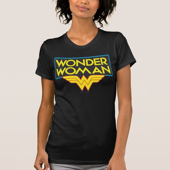 T-shirt Logo Wonder Woman 3 (Devant)