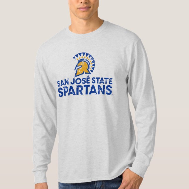 T-shirt Logo Wordmark de Spartans d'état de San Jose (Devant)