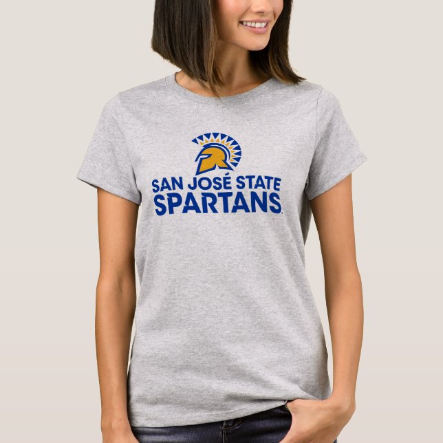 T-shirt Logo Wordmark de Spartans d'état de San Jose (Devant)