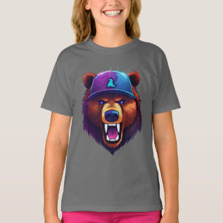 T-shirt Logo YouTube Zabooba Gaming – Ours en colère propu