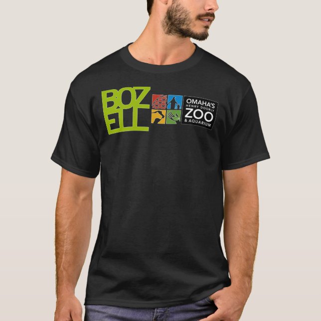 T-shirt Logo Zoo HD D'Omaha1 (Devant)