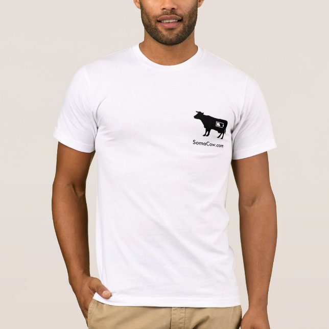 T-shirt Logos noirs d'avant et de dos (Devant)