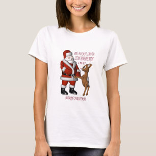 T-SHIRT L'OH SVP PÈRE NOËL, M'A LAISSÉ ONT UN