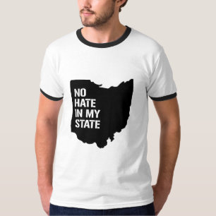 T-shirt L'Ohio : Aucune haine dans mon état