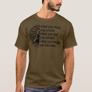 T-shirt Loi d'attraction Spirituelle Bouddha Méditation Gi