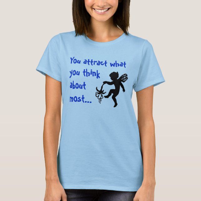 T-shirt Loi de chemise d'attraction (Devant)