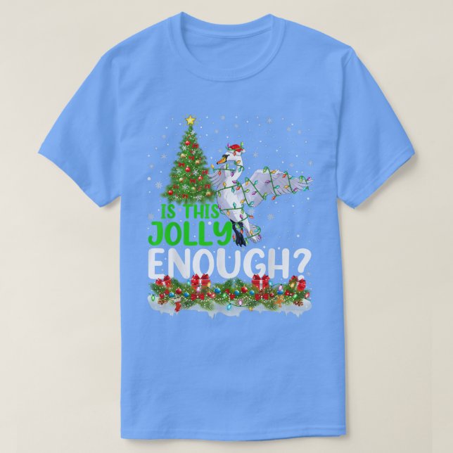 T-shirt L'Oie Des Neiges De Noël Est Cette Oie Des Neiges  (Design devant)