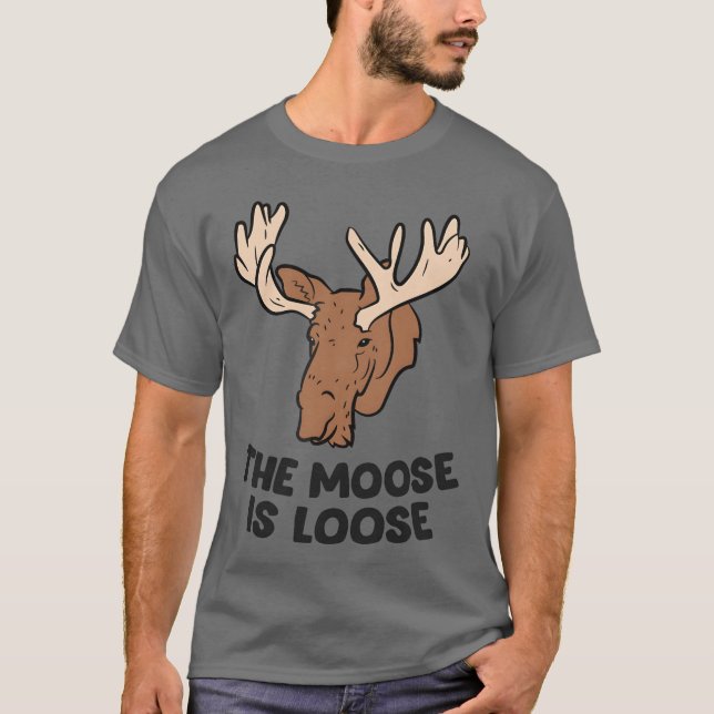 T-shirt L'Oie Est Loose Mignonne Amateurs D'Oie Chasse À L (Devant)