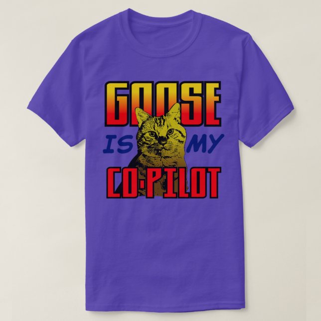 T-shirt L'oie est mon copilote (Design devant)