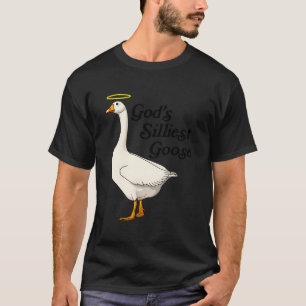 T-shirt L'Oie La Plus Malade De Dieu Amoureux Du Canard Dr
