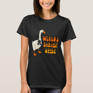 T-shirt L'oie la plus ridicule du monde Amoureux de l'oie