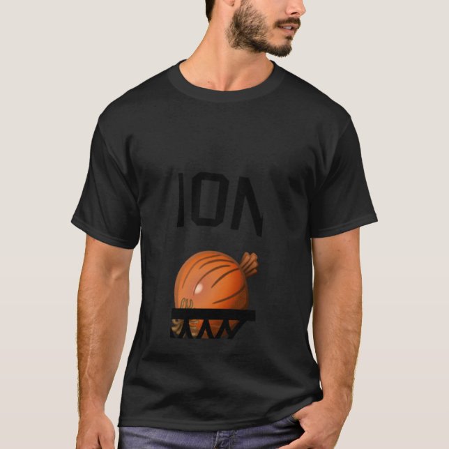 T-shirt L'oignon dans un basket-ball Net ORIGINAL (Devant)