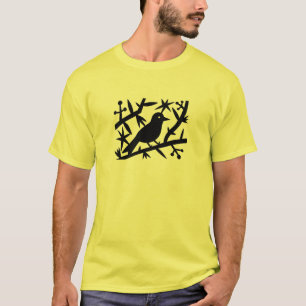 T-shirt L'oiseau dans un échange de bons procédés de te