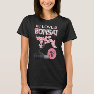 T-shirt Loisir de jardinage Rétro Cerisier Japonais Sakura
