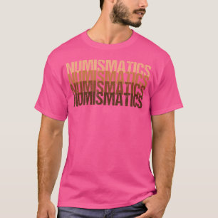 T-shirt Loisir Numismatique Monnaie Devise Collectionneur