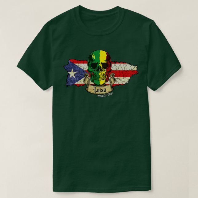 T-shirt Loiza Isla de Porto Rico (Design devant)