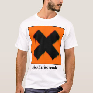 T-shirt Lokalirriterende