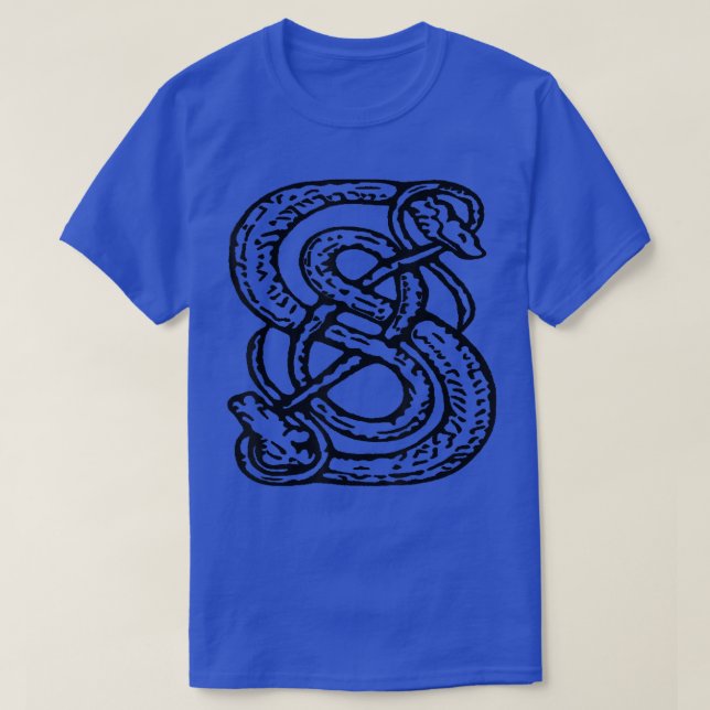 T-shirt Loki Symbole Dieu Norse Mythologie Thor Graphic Te (Design devant)