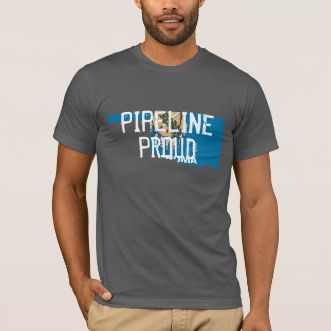 T-SHIRT L'OKLAHOMA PIPELINER (Devant)