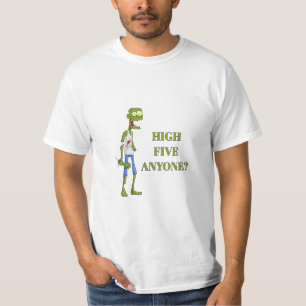T-shirt LOL ! 🧟 Chemise zombie – Qui veut une high five ?