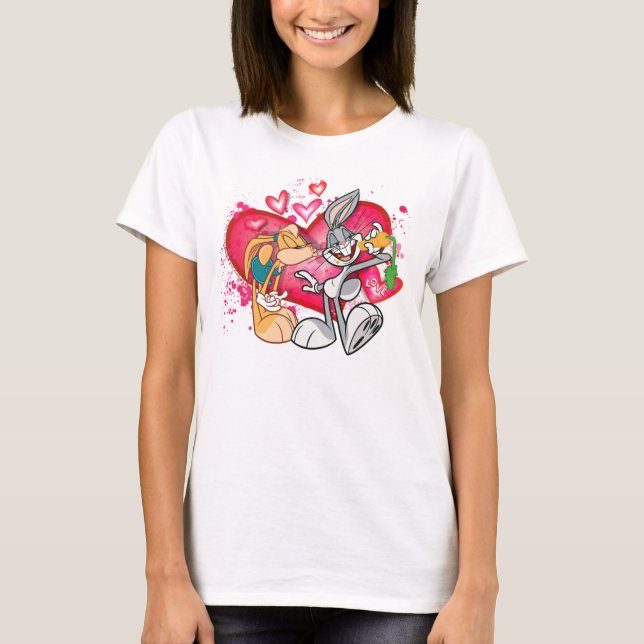 T-shirt Lola & Bugs Love (Devant)