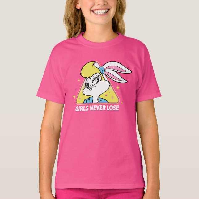 T-shirt Lola Bunny Girls ne perdent jamais (Devant)