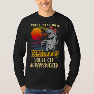 T-shirt Lola Rex Dinosaures Mommy Saurus
