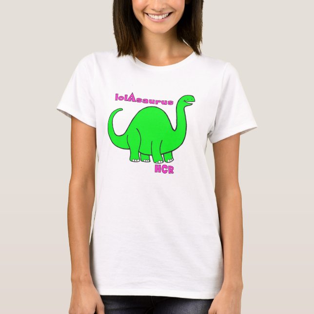 T-shirt lolAsaurus (Devant)