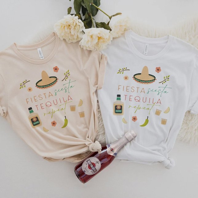 T-shirt LOLITA Fiesta Siesta Tequila Répéter Bachelorette  (Créateur téléchargé)