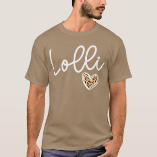 T-shirt Lolli Heart Lolli Grandma Lolli Grandmother friend