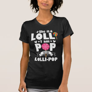T-shirt Lolli Pop Cute Grand-Enfant Grand-Parents Candy