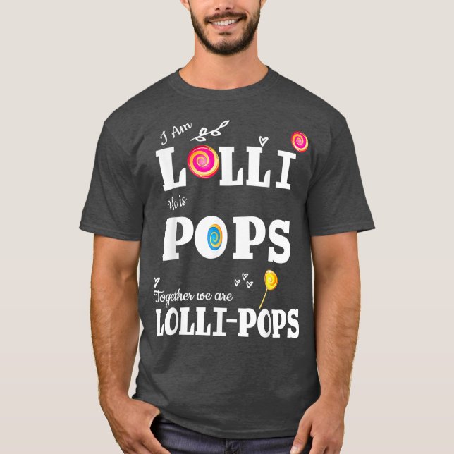 T-shirt Lolli Pops Im Lolli Il est Pops T pour (Devant)