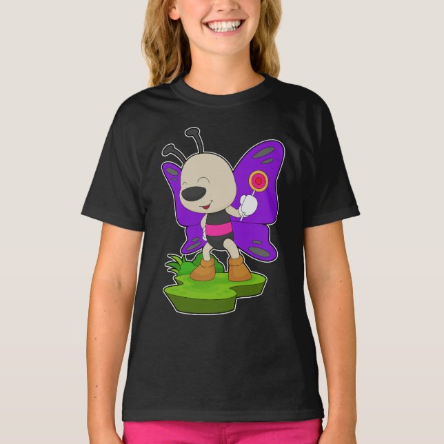 T-shirt Lollipop papillon (Devant)