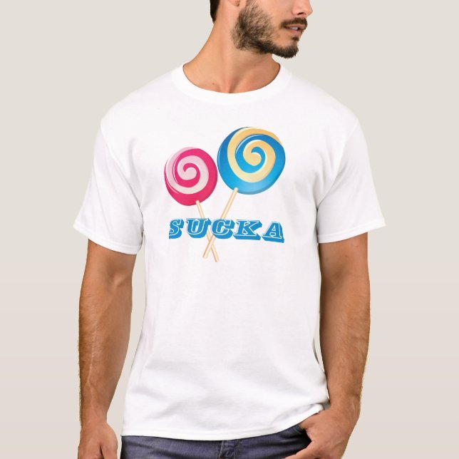 T-shirt Lollipop Sucka (Devant)