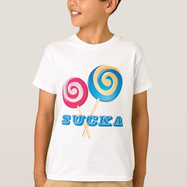 T-shirt Lollipop Sucka (Devant)