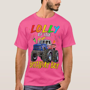 T-shirt Lolly L'Anniversaire Garçon Monster Camion Anniver