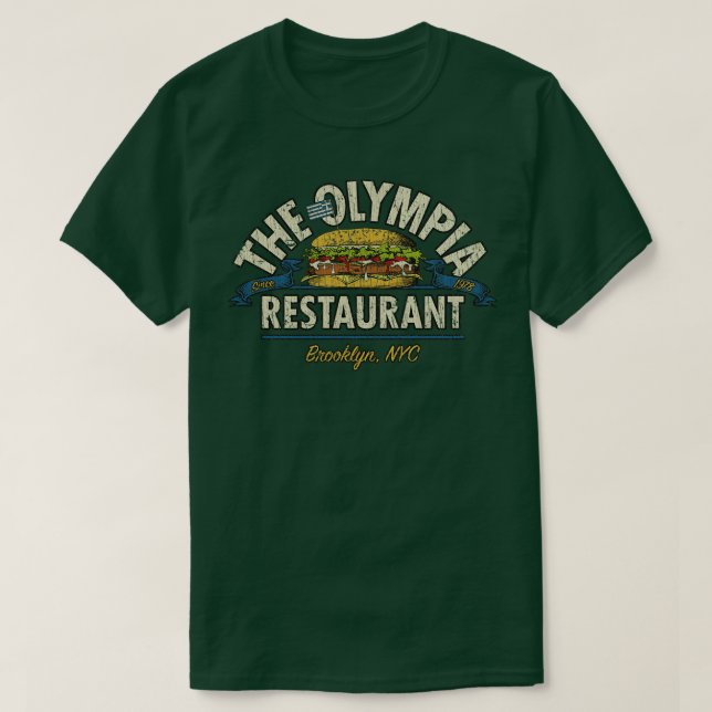 T-shirt L'Olympia Restaurant 1978 (Design devant)