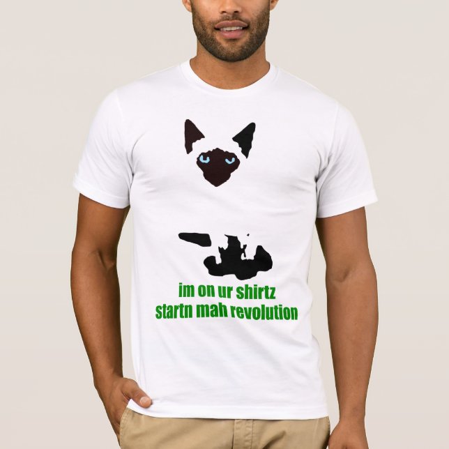 T-shirt lolzekerzwhite3 (Devant)