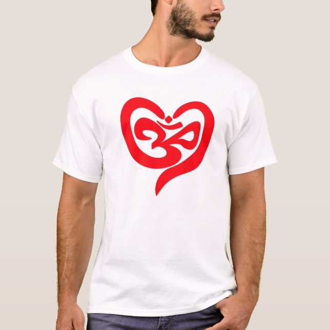 T-shirt L'OM au coeur (Devant)