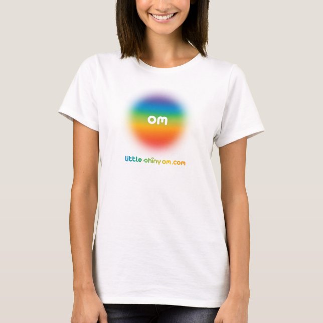 T-shirt L'OM coloré piquent (Devant)