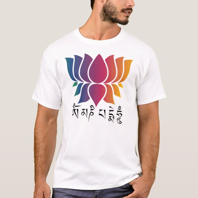 T-shirt L'OM et le Lotus (Devant)