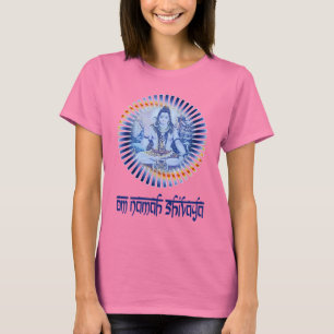 T-shirt L'OM Namah Shivaya (lettrage foncé)