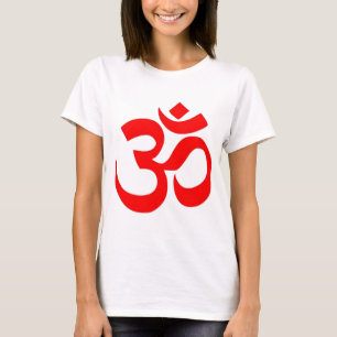 T-shirt L'OM symbole indou et bouddhiste (de ॐ) -