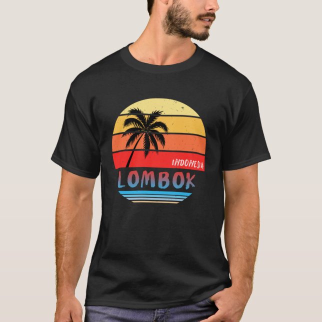 T-shirt Lombok Souvenir Indonésie (Devant)