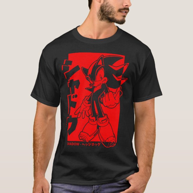 T-shirt L'Ombre Japonaise Le Hérisson (Devant)