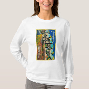T-shirt Lompoc, la Californie - grandes scènes de lettre