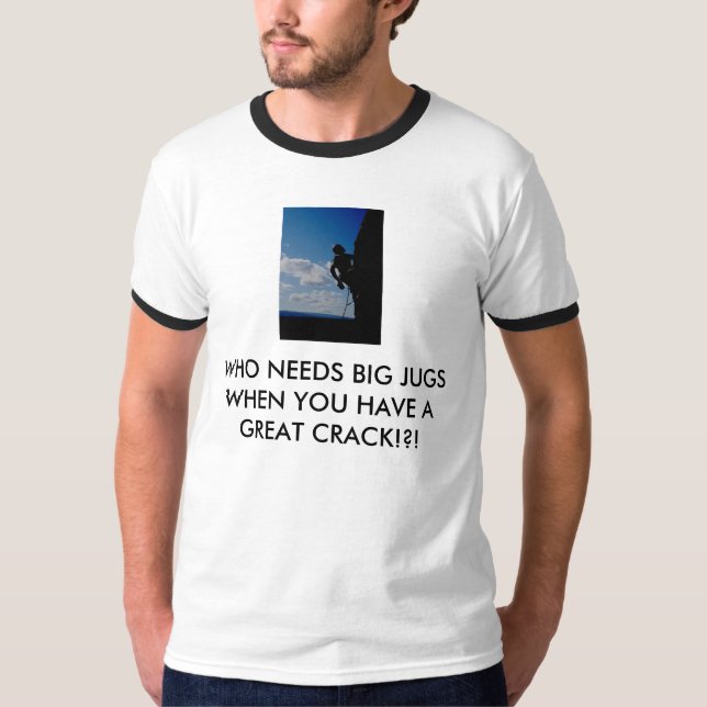 T-SHIRT L'OMS A BESOIN DE GRANDES CRUCHES QUAND VOUS AVEZ (Devant)