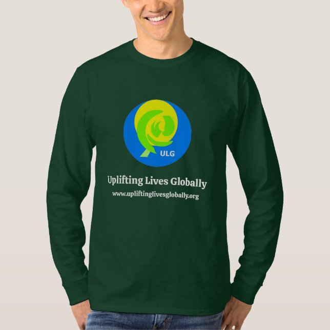 T-Shirt Lon Sleeve - Vert Forêt (Devant)