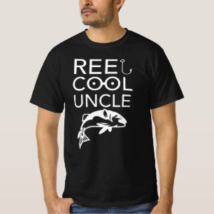 T-shirt L'oncle Cool Reel - L'oncle de la pêche Le père-