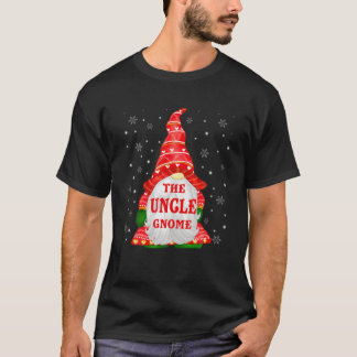 T-shirt L'oncle Gnome Noël jumelé famille Noël Hol